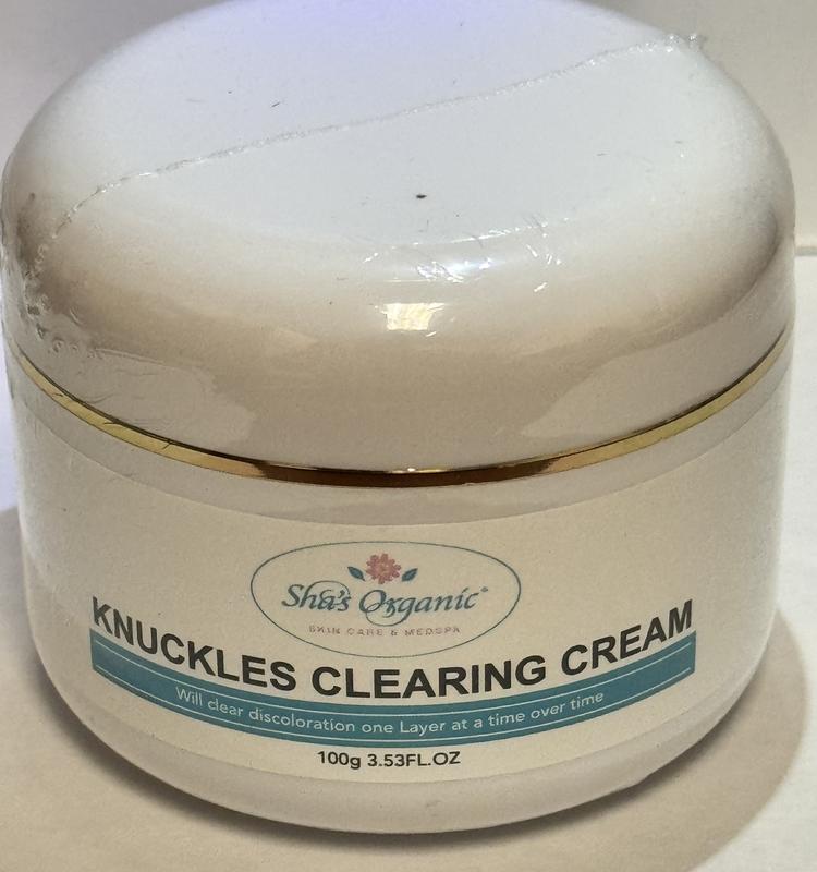 Sha's Knuckles Discoloration Clearing Hydrating Moisturizing Cream Moisturizer Oil Skincare Sunflower Aloe Daily