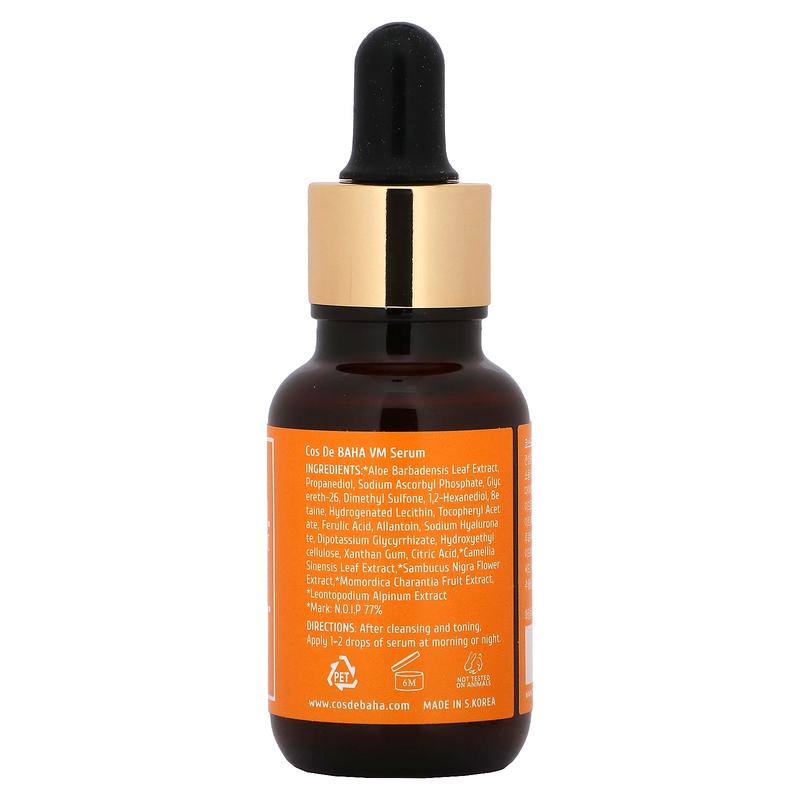 Cos De BAHA VM, Vitamin C MSM Serum, 1 fl oz (30 ml)