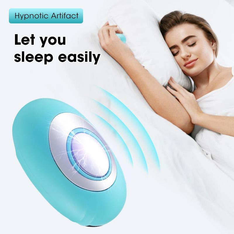 USB Rechargeable Sleep Aid Instrument, Handheld Palm Sleep Massager, For Anxiety & Stress Relief, Best Gift For Family & Friend