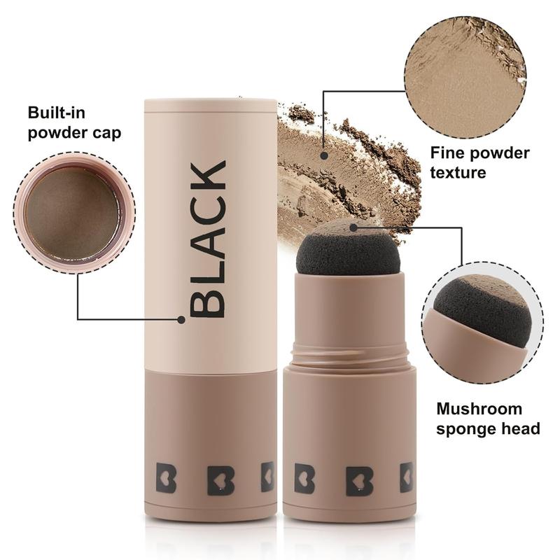 Viral Hairline Powder Stick! Root Touch Up and Shadow Powder Stick. Waterproof Hairline Filler to Cover Thinning. Beauty Must-Have for 2024. On-Trend Hairline Solution.