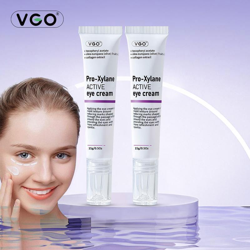 VGO-Pro-Xylane Anti-Wrinkle Eye Cream Women''s Glass Color Moisturzing Repair Fading dark circles Skin Care-Athe eyes  Einstein peptide cream Repair Law Patterns Hydroxide Hyaluronic Eye Cream Highlight the Week Bosen skincare products