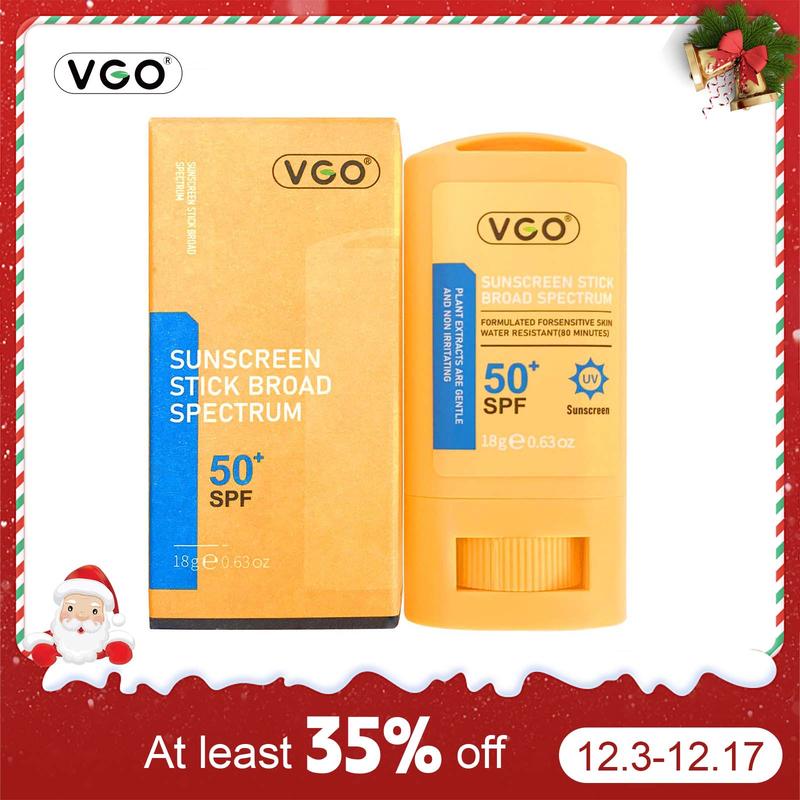 VGO-Sunscreen Stick Broad Spectrum SPF 50+ Sunscreen Moisturizing Ceramide Portable-A