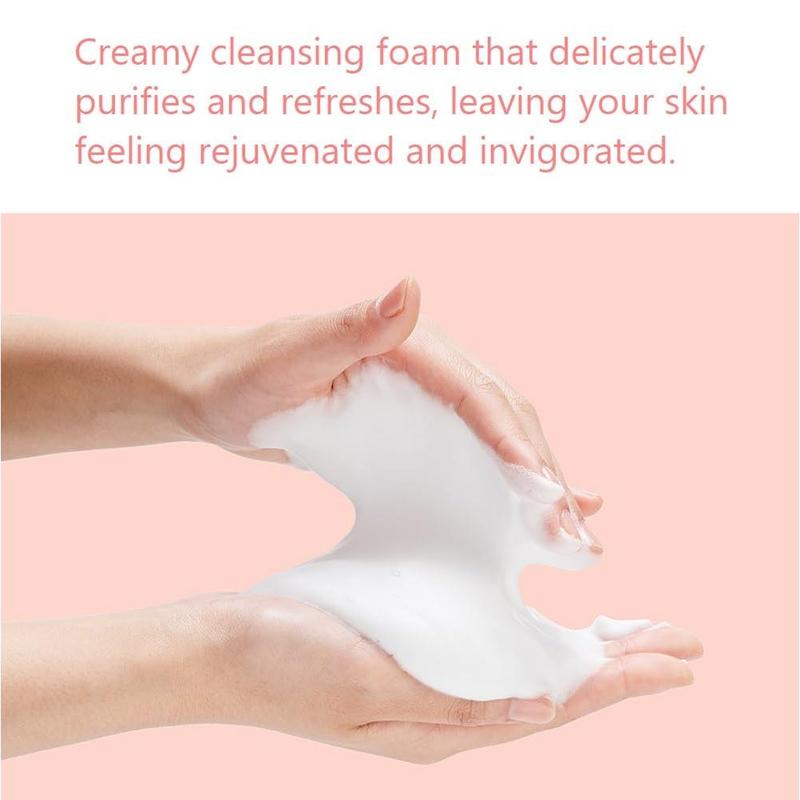 Milk Facial Cleansing Foam (120 ml   4.06 Fl. oz) (Peach)