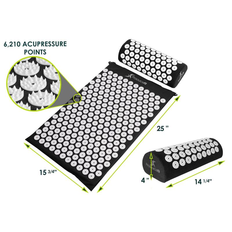 Acupressure Mat and Pillow Set