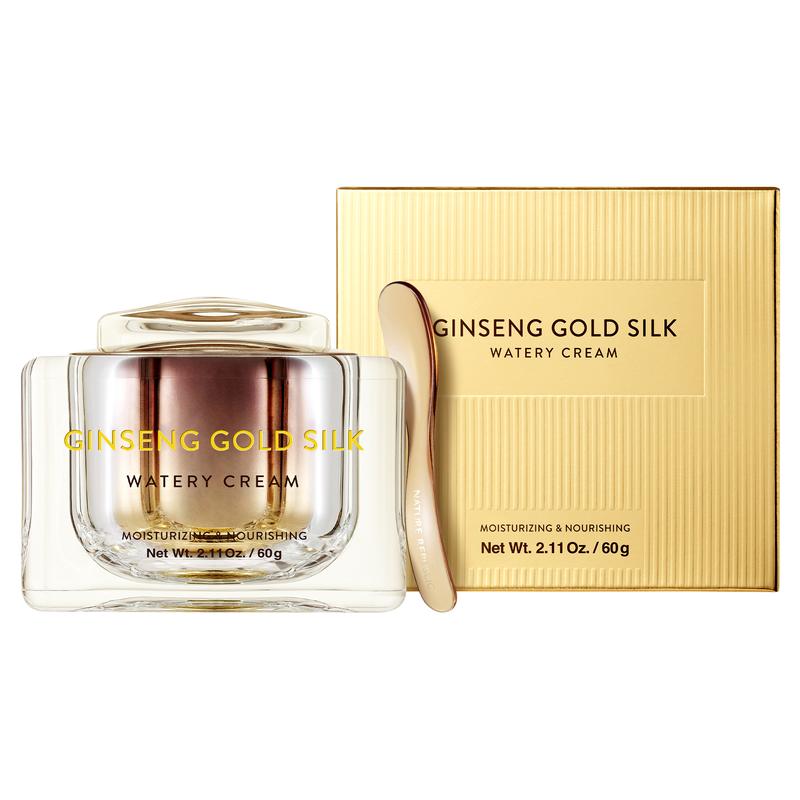 NATURE REPUBLIC Ginseng Gold Silk Watery Cream 60g Moisturizers Skincare Comfort Skin Repair