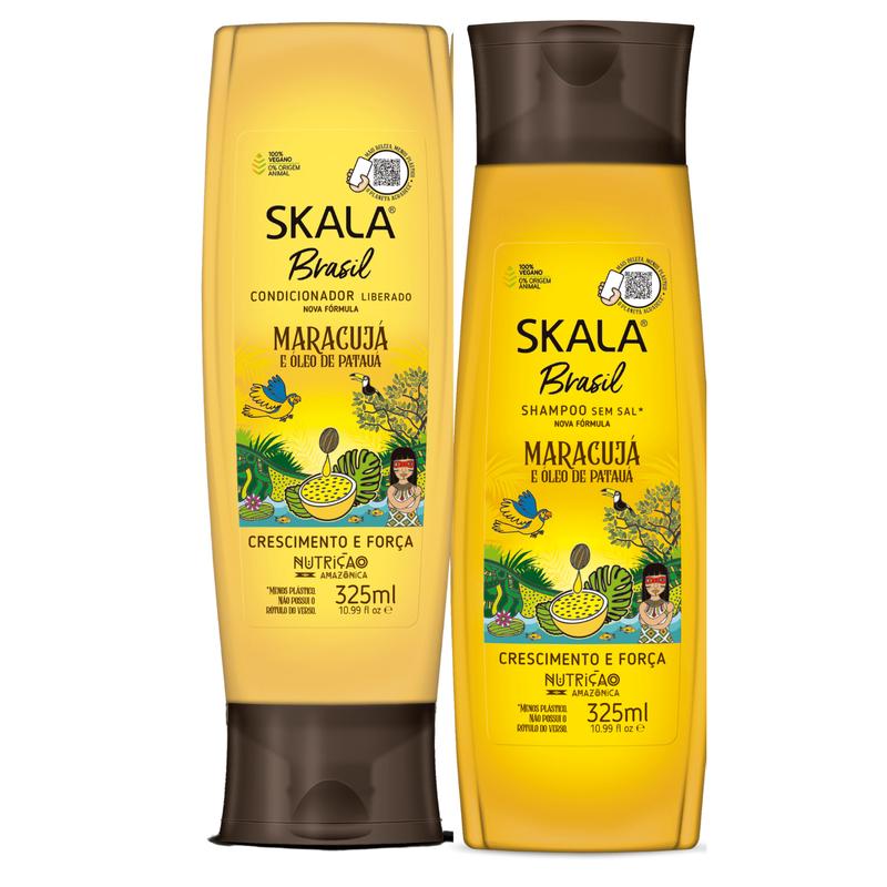 Skala Expert Maracuja Shampoo and Condicional Kit - 325 ml - 100% Vegan