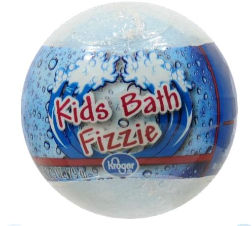 Kroger Kids Bath Bombs Bath Fizzies Set of 12 - Fun and Relaxing Bathtime Experience for Children and Teens - Skin Repair, Kit soap bath ball