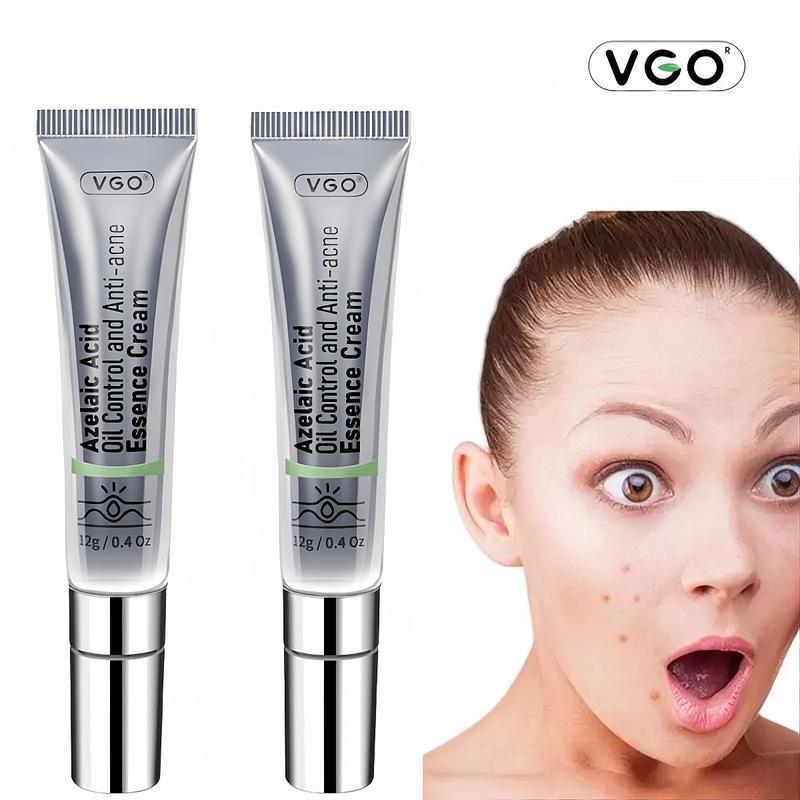 VGO Acne Serum Shrink Pore Facial Serum Peeling Off Skincare  Essence  Comfort Skin Repair Control Scar Acne Kit Cleanser Skincare  Reliefwith Salicylic Acid Facial care set, facial Cream Azelaic Acid