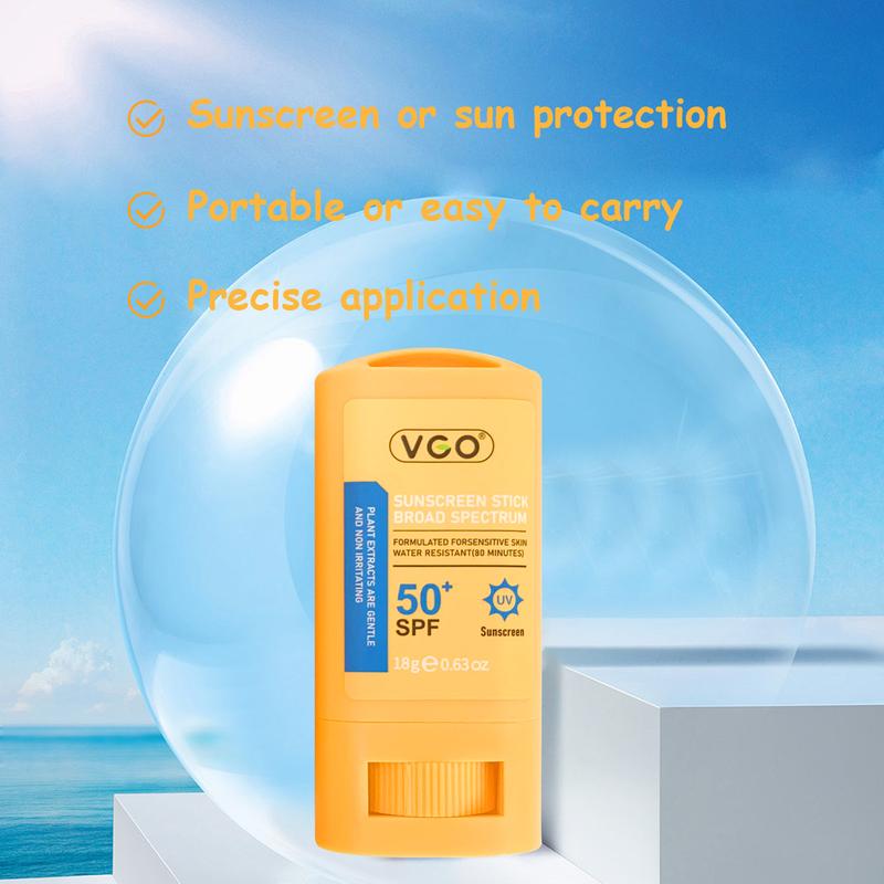 VGO-Sunscreen Stick Broad Spectrum SPF 50+ Sunscreen Moisturizing Ceramide Portable-A