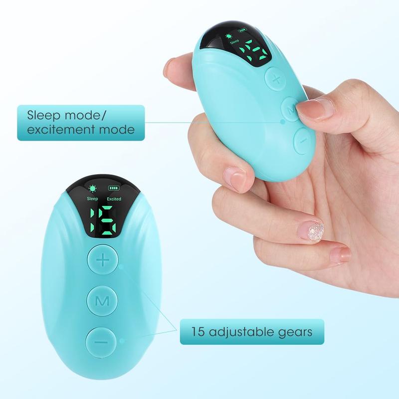 USB Rechargeable Sleep Aid Instrument, Handheld Palm Sleep Massager, For Anxiety & Stress Relief, Best Gift For Family & Friend