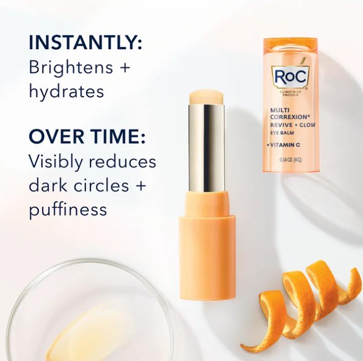 RoC Multi Correxion Revive + Glow Vitamin C Eye Balm, 0.14oz