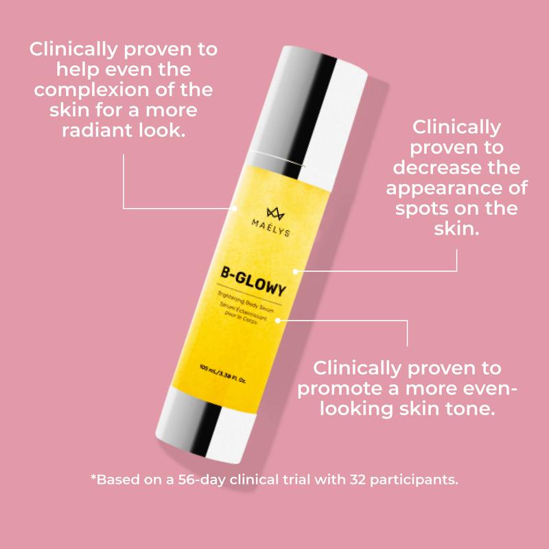 MAËLYS B-GLOWY Clinically Proven Brightening Body Serum - With Niacinamide Body Care Lotions