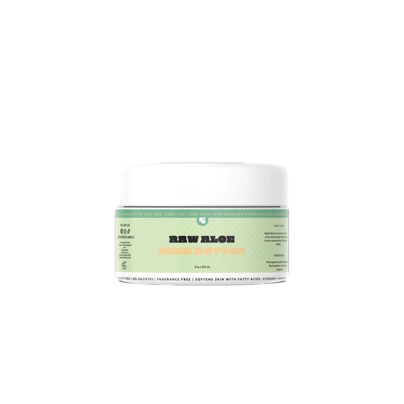 Raw Aloe Shea Butter | Face & Body Moisturizer | Moisturizing | Skincare | Bodycare | Hydrating