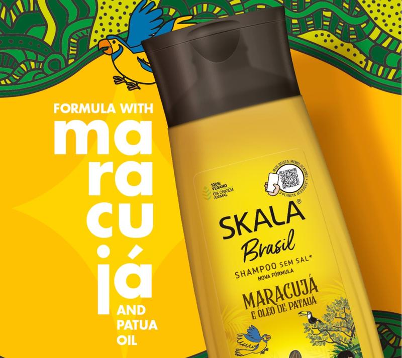 Skala Expert Maracuja Shampoo and Condicional Kit - 325 ml - 100% Vegan