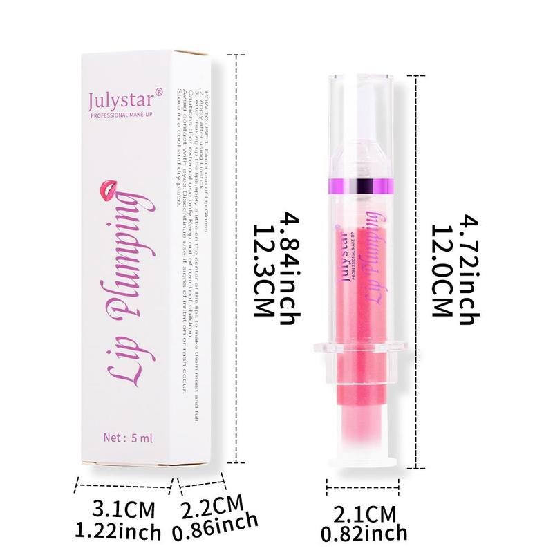 Juicy Moisturizing Lip Gloss, Glossy Lip Glaze Stick, Plumping Lip Oil for All Occasions Makeup, Girls and Women