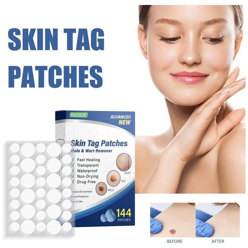 Skin Tag Cover Patches, 2 Boxes Acne Pimple Patch for Covering Zits and Blemishes, Mole & Wart Remover, Skin Care Product, Christmas Gift