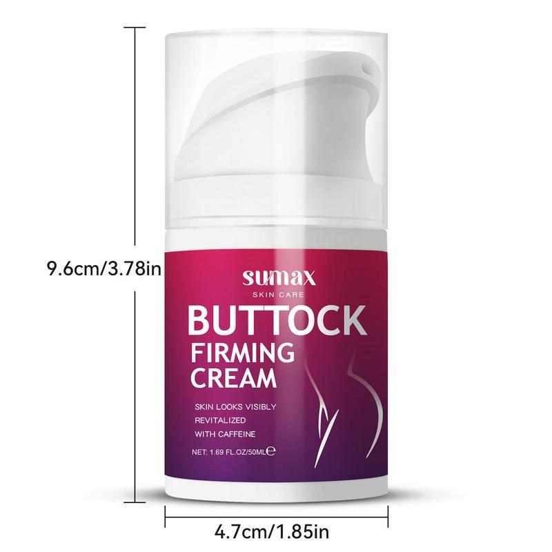 Caffeine Firming Buttock Cream, Deep Moisturizing Buttock Massage Lifting Cream, Daily Body Care Product for Women