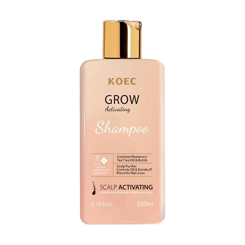 Grow Activating Shampoo, Biotin Hair Shampoo for Stronger, Thicker and Longer Hair, Soft and Shine, Hair Care & Styling Product