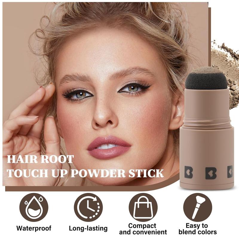 Viral Hairline Powder Stick! Root Touch Up and Shadow Powder Stick. Waterproof Hairline Filler to Cover Thinning. Beauty Must-Have for 2024. On-Trend Hairline Solution.