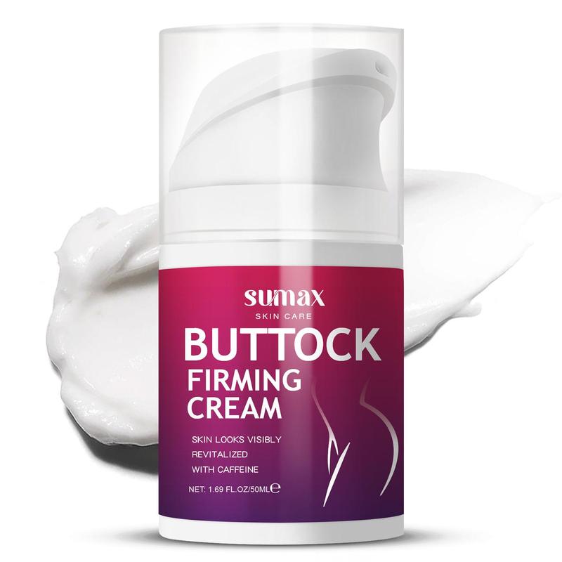 Caffeine Firming Buttock Cream, Deep Moisturizing Buttock Massage Lifting Cream, Daily Body Care Product for Women