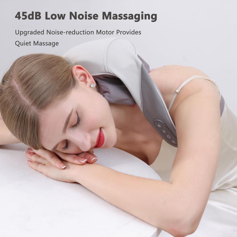 Ergonomic Neck Massager Hand Free - Massager for Neck & Shoulder Gift for Parents,Wife, Husband