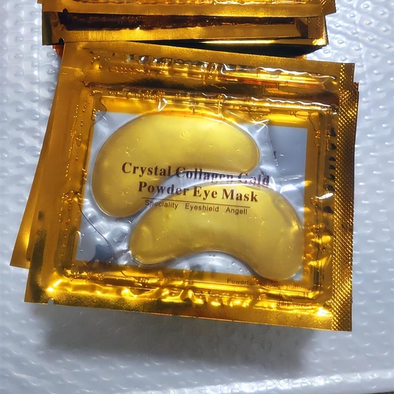 Collagen Gold Eye Mask, 10pcs set Firming Eye Patches, Staying Up Late Dark Circles Eye Bags Moisturizing