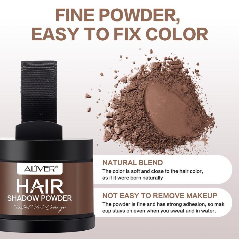 Hairline Shadow Powder, 1 Count Hairline Modifying Powder, Hair Styling Powder, Professional Hair Styling Product for Women & Men, Christmas Gift