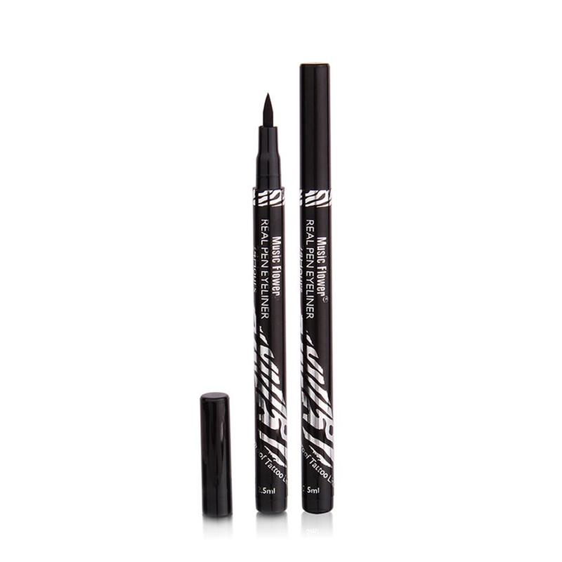 Matte Waterproof Eyeliner, 1 Count Smudge Proof Eyeliner, Quick Drying Liquid Eyeliner Pen, Makeup Product For Women & Girls