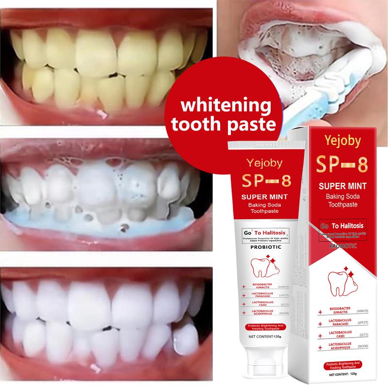 [Upgraded Version] Super Probiotic Sp-8 Toothpaste, Sp-8 Ultra Whitening Toothpaste, Sp 8 Toothpaste,Fresh Breath, Sp-8 Toothpaste 4.9 oz SP-10,SP-10 SP-6 SP-4 sp-10 sp-6 sp-4 sp8 sp6 sp4 SP-10