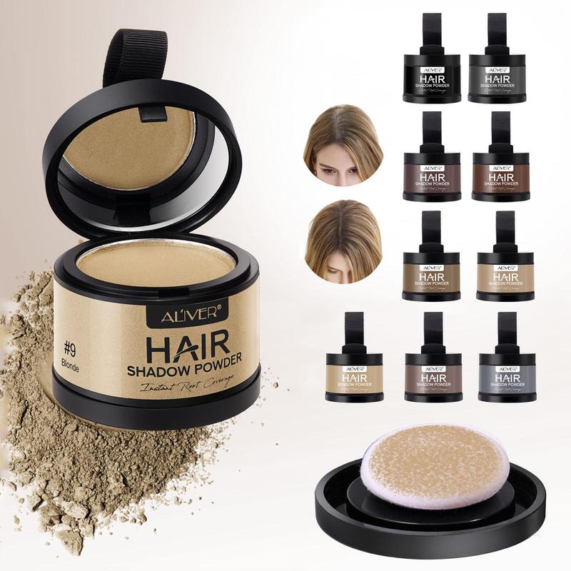 Hairline Shadow Powder, 1 Count Hairline Modifying Powder, Hair Styling Powder, Professional Hair Styling Product for Women & Men, Christmas Gift