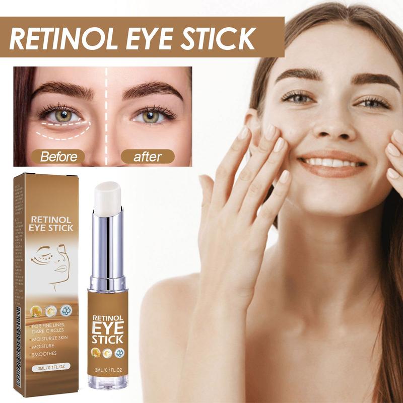 Eye Cream Stick - Retinol Eye Cream reduces eye bags, dark circles and eye wrinkles, provides moisture and nutrition to the eye area