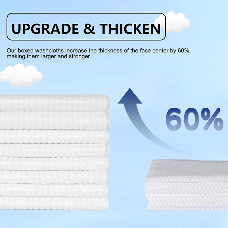 Disposable Facial Towels, 50pcs Large Soft & Thick Face Wipes for Skincare, Travel & Home Essentials