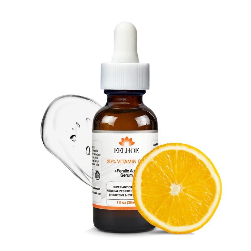 Vitamin C E Ferulic Acid Serum, Vitamin C Face Serum with Hyaluronic Acid, Anti Aging Face Care for Women and Men