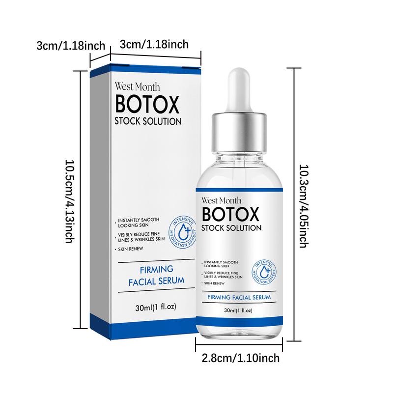 Botox Stock Solution Serum, Vitamin C Facial Moisturizing Serum For Face (30mI  1oz) Skincare Comfort, Hydrating & Moisturizing Facial Serum ,Autumn moisturizing