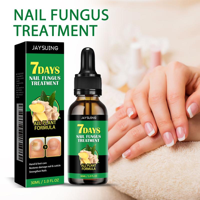 7 Days Miracle Ginger Nail Treatment Essence Oil - Ultimate Solution for Damaged & Discolored Nails. Revitalize Your Nails with Nourishing Support, Ideal for Manicure Enthusiasts. Repair, Renew & Beautify Your Nails with Comforting Care & Artistic Polish