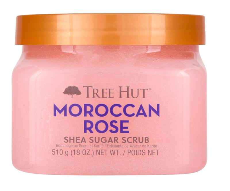 Tree Hut Shea Sugar Scrub Moroccan Rose, 18oz