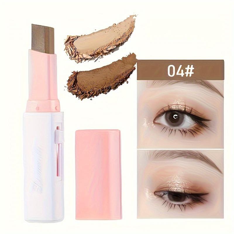 6-piece Two-color Eye Shadow Stick Set Pearlescent Matte High Gloss Eye Shadow Stick Durable Waterproof Not Easy To Take Off Makeup Perfect Christmas Gift for Halloween