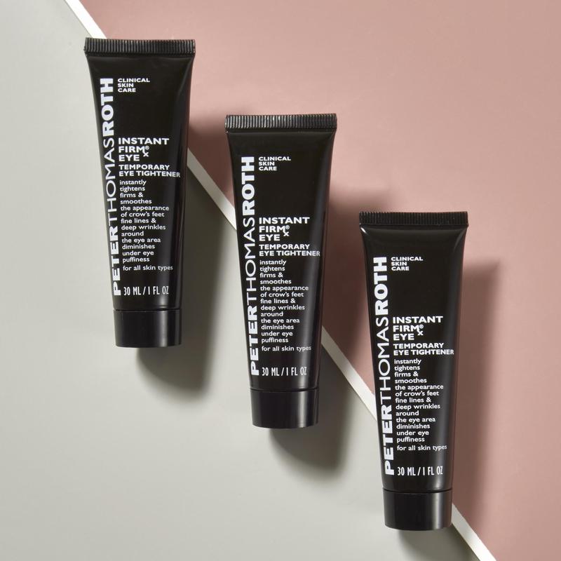 Peter Thomas Roth FirmX Bundle, Skincare Bundle, Eye Tightener, No-Filter Primer and Hydra-Gel Eye Patches