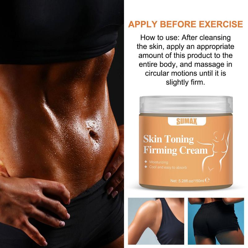 Caffeine Extract Body Firming Cream, Skin Toning Lifting & Tightening Cream, Body Care Product for Women & Men Daily Use