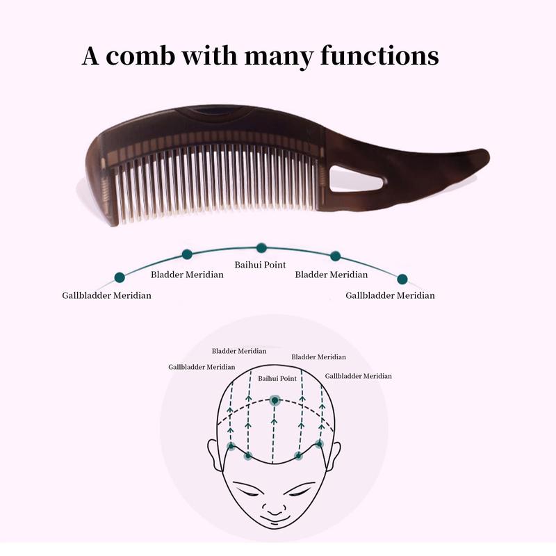 Dandruff Comb- Scalp Massage Comb -Hair Care Comb- Healthy Scalp -Improve Hair Quality Remove Dandruff and Dirt-Bathroom Products for Women Men