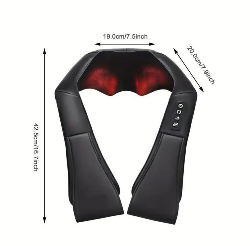 2024 New Neck Shoulder Back Massager, Shiatsu Back Massager with Heat, Electric Pillow for Neck, Back, Shoulder, Foot, Leg, Muscle Pain Relief, Shoulder. Gifts. Comfort