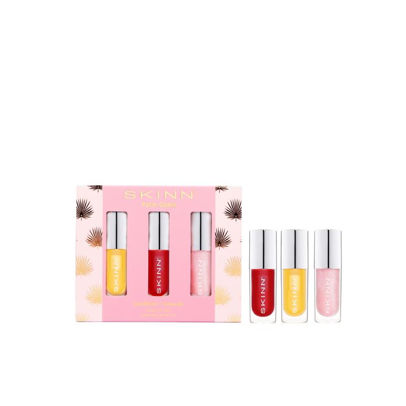 Skinn Cosmetics Divine Elixir Lip Oil Trio - Limited Edition Set