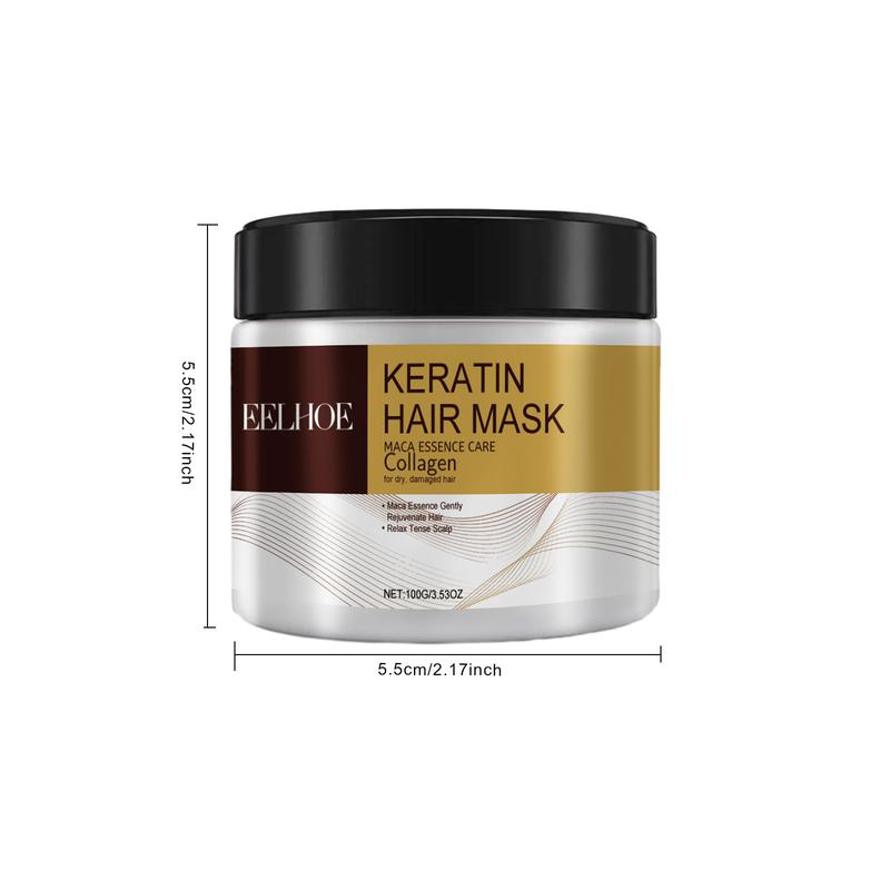 EELHOE Hair Mask - Repair and Moisturize Damaged Hair, Prevent Dryness, Split Ends and Tangles, and Hair Loss - Comfort, Skincare Conditioner Haircare