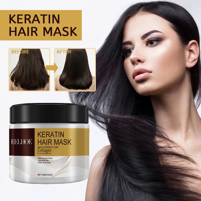 EELHOE Hair Mask - Repair and Moisturize Damaged Hair, Prevent Dryness, Split Ends and Tangles, and Hair Loss - Comfort, Skincare Conditioner Haircare