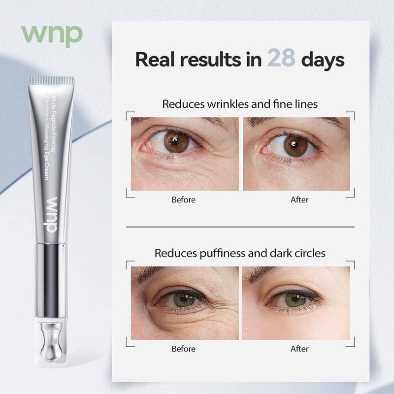 WNP Wrinkle Eraser Multi-Peptide Firming Electronic Massaging Eye Cream for Comfortable Skin Care