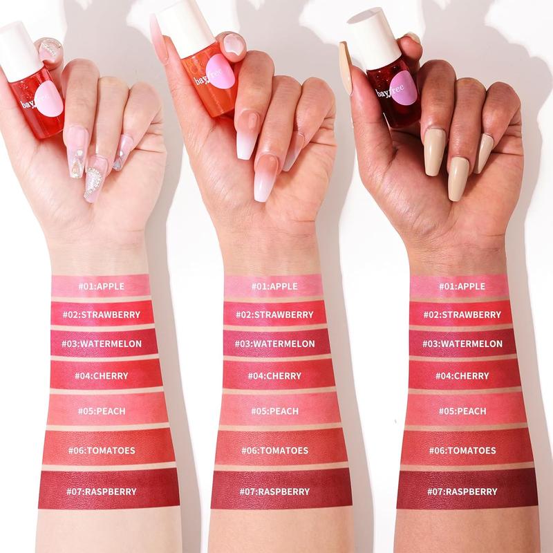 Lip Tint Stain Set: Long-Lasting Waterproof Lip Stains - Lightweight, Non-Sticky, Transfer-Proof Gloss Lipgloss Lipstick