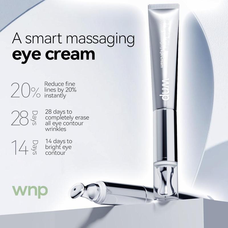 WNP Wrinkle Eraser Multi-Peptide Firming Electronic Massaging Eye Cream for Comfortable Skin Care