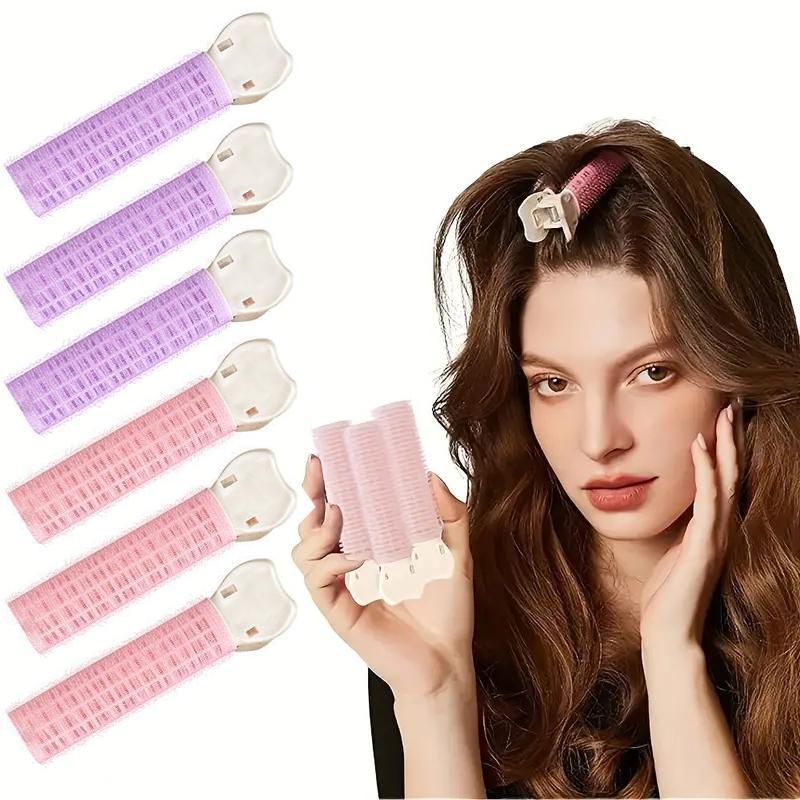 Diy Instant Hair Root Lift & Curling Clip, 8 Counts Magic Hair Clip Set, Professional Hair Styling Tools for Women & Girls