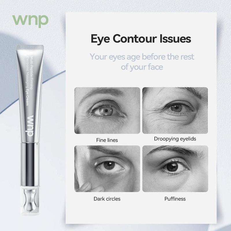 WNP Wrinkle Eraser Multi-Peptide Firming Electronic Massaging Eye Cream for Comfortable Skin Care