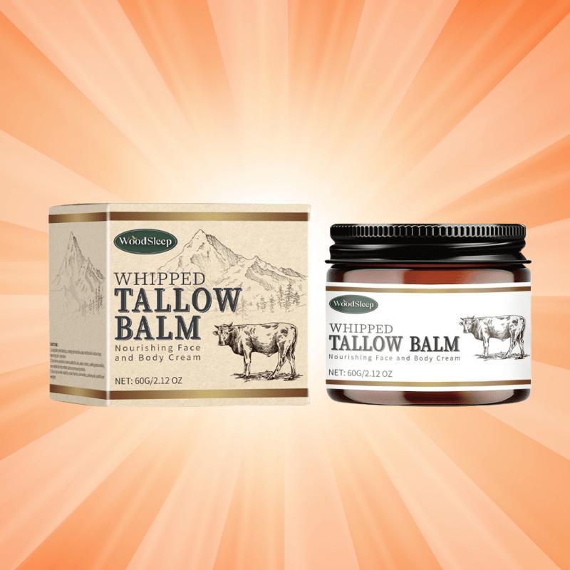 60g Tallow Balm, Moisturizing Nourishing Body & Face Cream, Hydrating Body Lotion for Women & Men, Body Care Product for Daily Use